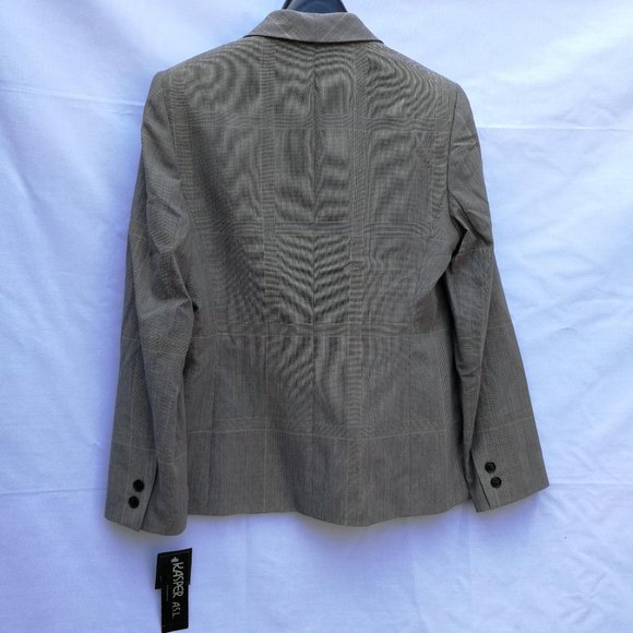 (NWT)KASPER A.S.L. Jacket & Coat Women Size: 8/Brown Beige - Picture 2 of 7